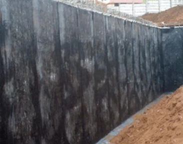 Retaining wall waterproofing in Canberra